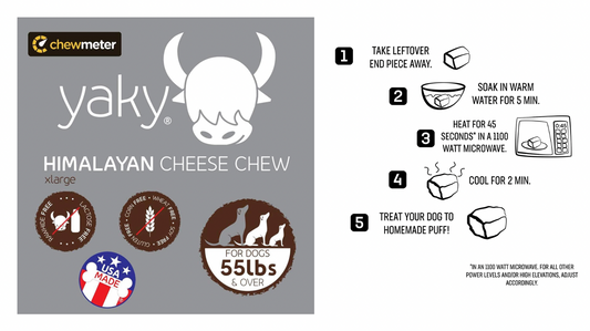 Chewmeter Himalayan Yaky Cheese Chews: A Sensitive-Stomach-Friendly Treat for Your Dog